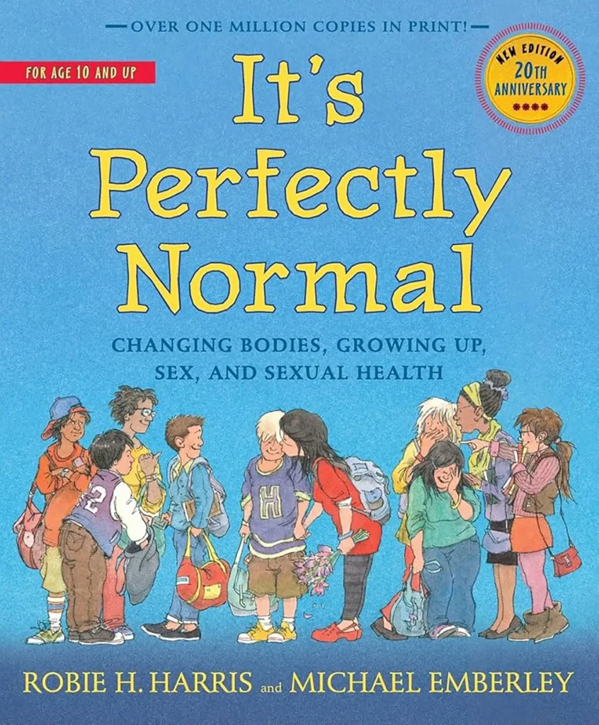 Cover of the book "It’s Perfectly Normal: Changing Bodies, Growing Up, Sex and Sexual Health" by Robie H Harris and Michael Emberley